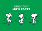 Peanuts Birthday Dance